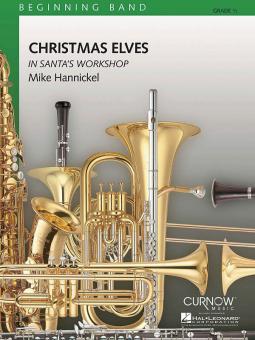 Christmas Elves in Santa's Workshop 