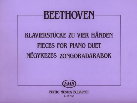 Pieces for Piano Duet 