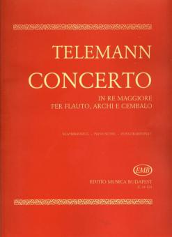 Concerto in re maggiore per flauto, archi e cembalo 