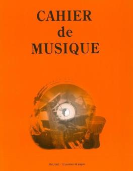 Cahier de Musique 12 Portees 12 Stave Manuscript 