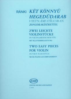 Two Easy Pieces For Violin 