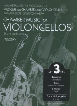 Chamber music for violoncellos 3 