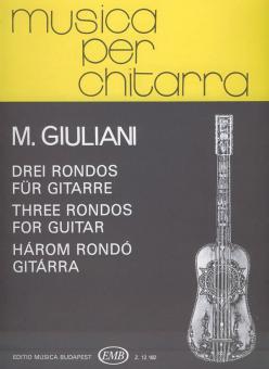 Three Rondos For guitar 