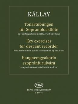 Key Exercises for Descant Recorder 
