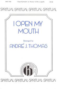 I Open My Mouth (I Won't Turn Back) Standard