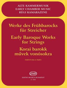 Early Baroque Works for Strings 