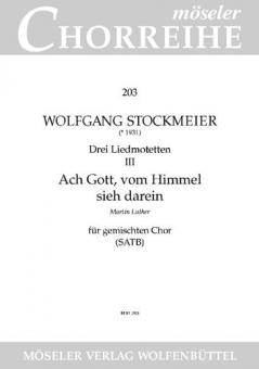 Drei Liedmotetten Wk 272 Nr. 3 Download