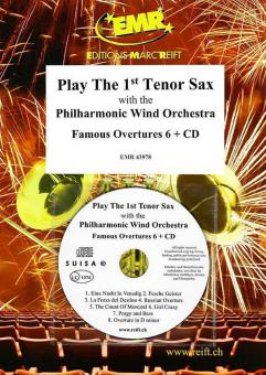 Play the 1st Tenor Sax: Famous Overtures 6 Standard