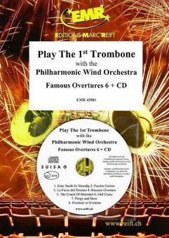 Play the 1st Trombone: Famous Overtures 6 Standard