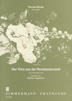 Four Trios from the Renaissance Period 