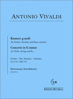 Violinkonzert E-Dur op. 8 Nr. 2 (RV 315) - Der Sommer 