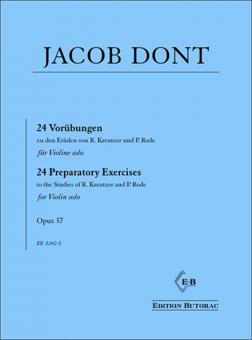 24 Vorübungen op. 37 