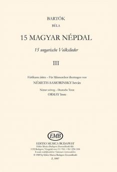 15 magyarnépdal 3 