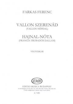 Vallonszerenád /Hajnal-nóta 
