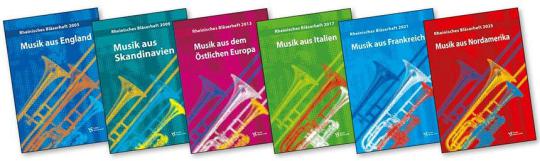 Rheinisches Bläserheft 2021: Musik aus Frankreich 