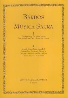 Musica Sacra for mixed voices I/4 
