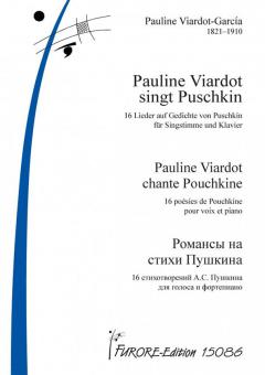 Pauline Viardot sings Puschkin - spiral binding 