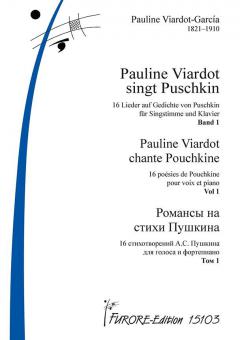 Pauline Viardot sings Puschkin 1 - Songs 1-9 