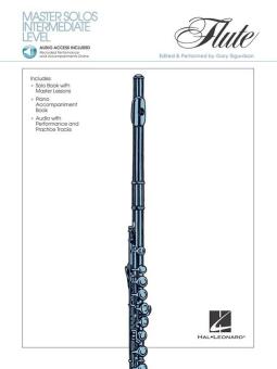 Master Solos for Flute and Piano (Intermediate Level) 