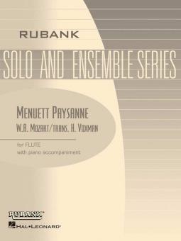 Menuett Paysanne (Flute Solos with Piano) 