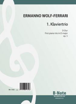 First piano trio in D major op.5 