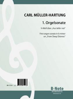 First organ sonata on 'From deep Distress' 