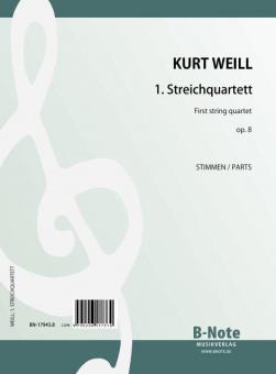 First string quartet op.8 (parts) 