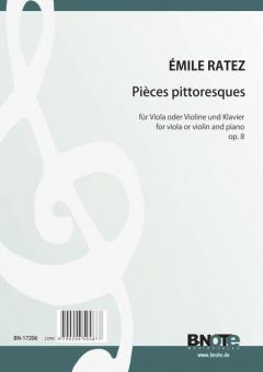 12 Pièces pittoresques for viola and piano op.8 