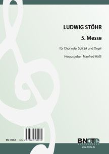 Mass nr. 5 for two female voices (solo or choir) and organ 