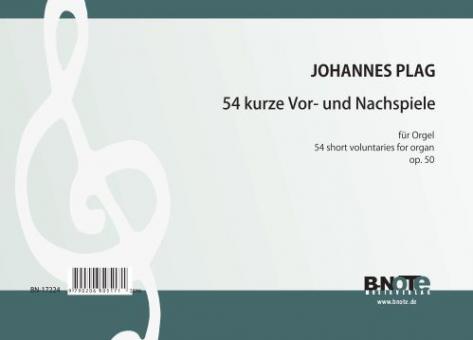 54 short voluntaries for organ op.50 