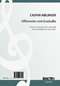 Eight offertories and gradualia for two female voices and organ (piano) 