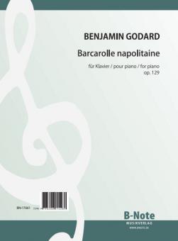 Barcarolle napolitaine for piano op.129 