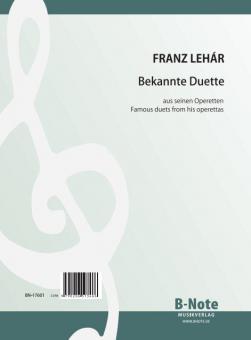 Famous duets of his operettas 