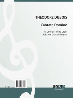 Cantate Domino for SATB choir and organ 