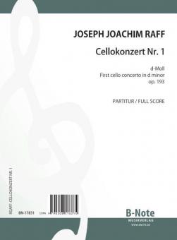First cello concerto in d minor op.193 (full score) 