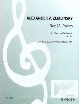 The 23rd psalm op.14 (vocal score) 