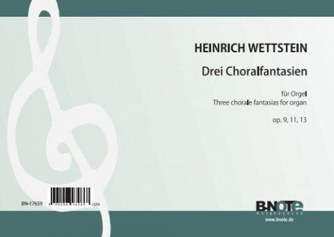 Three chorale fantasias for organ 