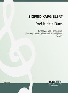 Three easy duets for piano and harmonioum WoO 7 