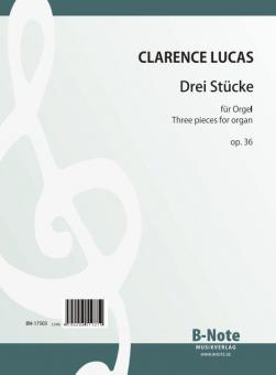 Three pieces for organ op.39 