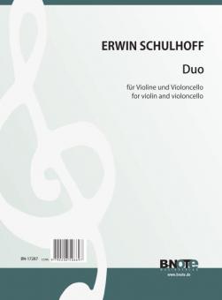 Duo for violin and violoncello 