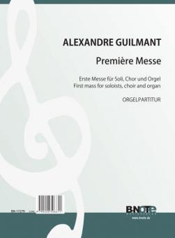 First mass for soloists, SATB choir and organ (organ score) 
