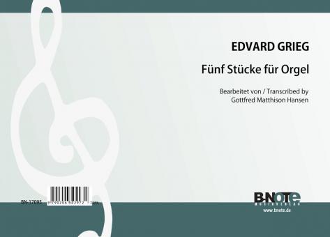 Five selected pieces (Arr. organ) 