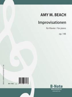 Five improvisations for piano op.148 