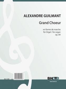 Grand Choeur en forme de marche for organ op.84 