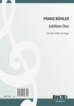 Jubilate Deo for SATB choir and organ 