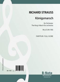 The King's March for orchestra AV.100 (full score) 