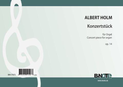 Concert piece for organ op.14 