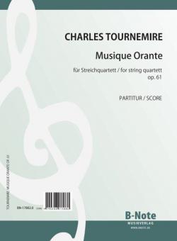 Musique Orante for string quartet 
