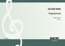 Organ sonata in d minor op.71 
