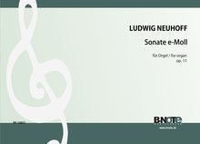 Organ sonata in e minor op.11 